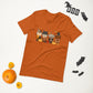 Halloween Black Cat Shirt, Fall Coffee Cat Shirt, Black Cat T-Shirt, Cute Spooky Pumpkin Halloween Shirt for Cat Lovers