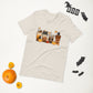 Halloween Black Cat Shirt, Fall Coffee Cat Shirt, Black Cat T-Shirt, Cute Spooky Pumpkin Halloween Shirt for Cat Lovers