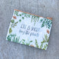 Plant Parent Zipper Wallet - Small 5.25" X 4.25"