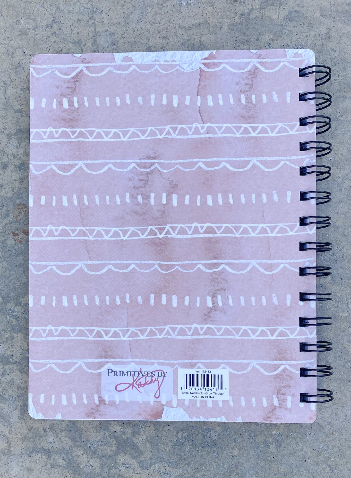 Inspirational Spiral Notebook/Journal - Plant Theme