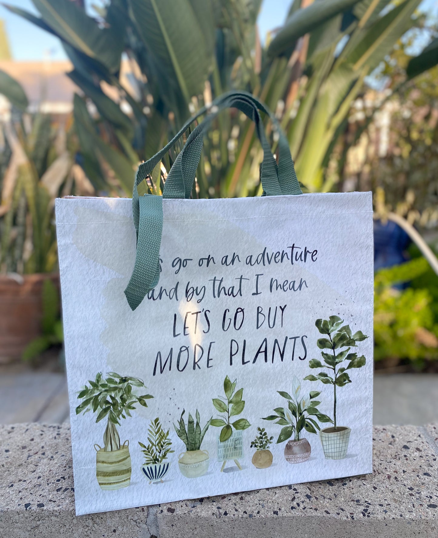 Plant Mom Tote Bag - Let's Go Buy More Plants