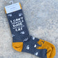 Cat Socks - "I can't I have a date with my cat"